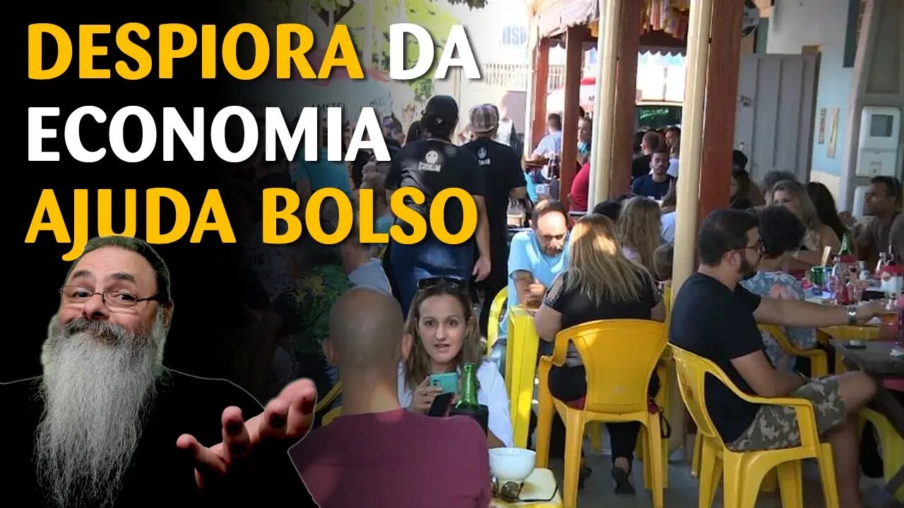 Economia CONTINUA DESPIORANDO e isso ajuda BOLSONARO na política