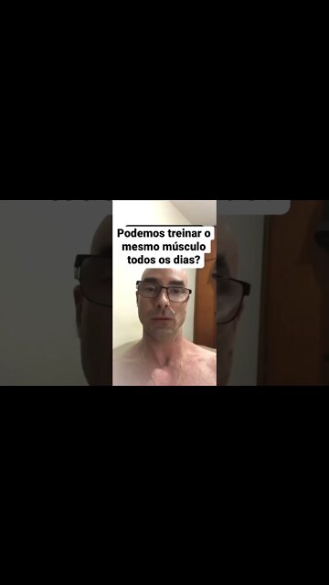 Podemos treinar o mesmo músculo todos os dias? #shorts