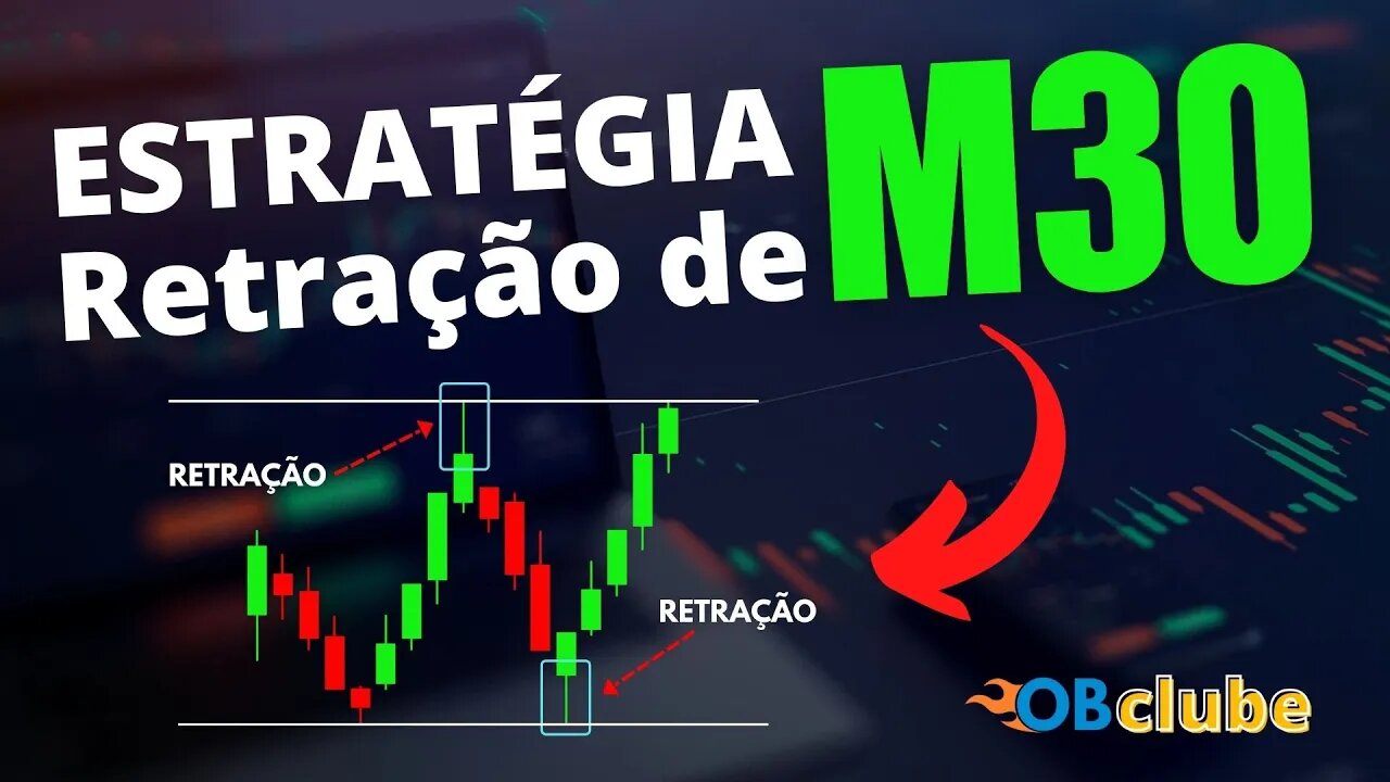 Retração de M30 com Estratégia de Operação na Binomo