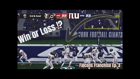 This Play Decided Who Won the Game! Atlanta Falcons Madden Franchise | Ep. 3