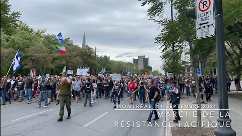 Manif Montréal - 11 septembre