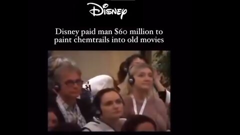 DISNEY PAID A MAN $60 MILLION TO “PAINT CHEMTRAILS” INTO OLD MOVIES