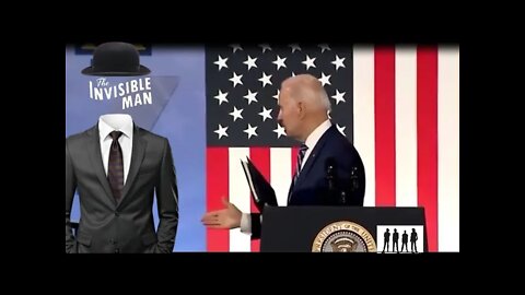 PRESIDENTE BIDEN SALUDA AL HOMBRE INVISIBLE