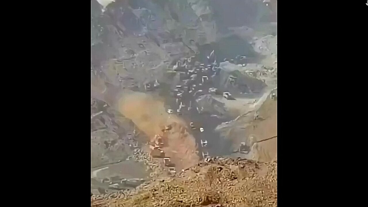 Chinese Coal Mine Mountain Landslide