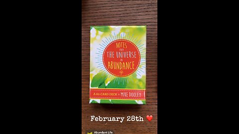 2/28/24 card: abundant life