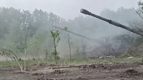Exclusive from the soldiers gunners the work of the Russian 152 mm ACS 2S19 Msta S
