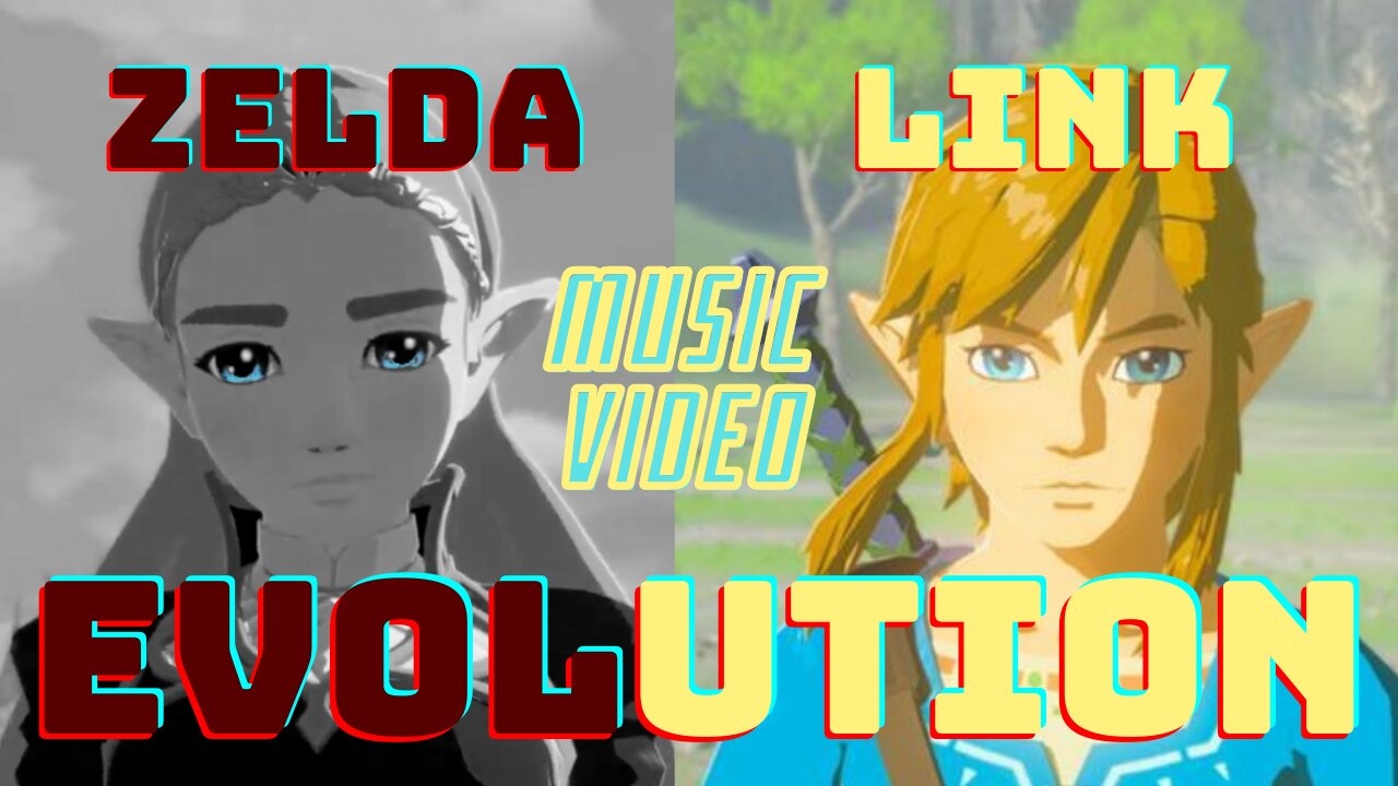 Zelda tries to let her guard down around Link in BOTW | music video