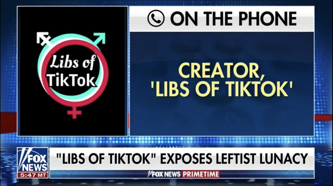 ICYMI - Libs of TikTok Creator interviewed on Fox News