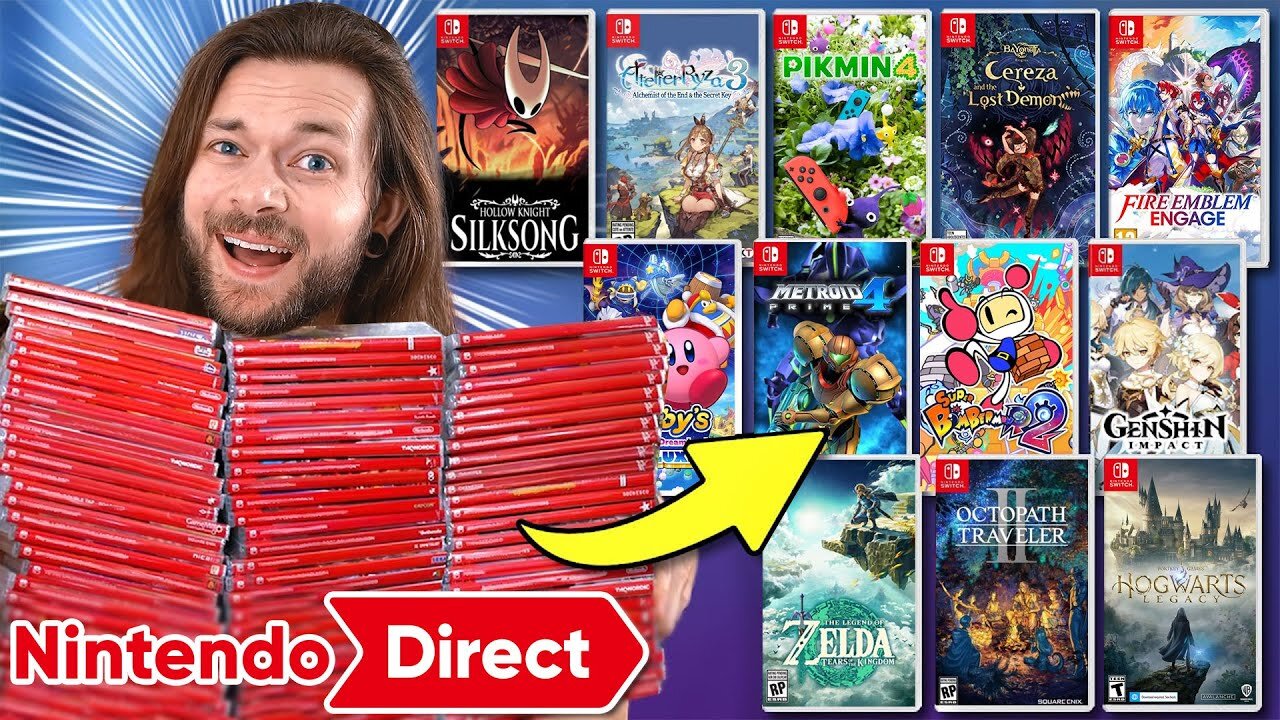 "40 NEW Upcoming Nintendo Switch Games COMING 2023!"