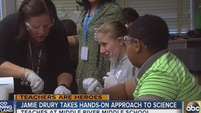 Teachers Are Heroes Jamie Drury