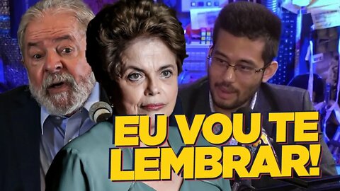 Comunista fala de Lula mas quer ESQUECER DILMA!