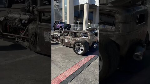 WelderUp Diesel Ratrod at SEMA 2023