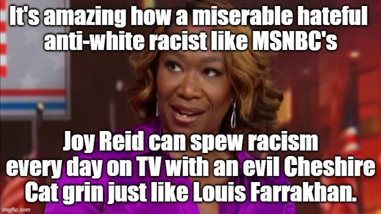 Dave Talks #904 - Joy Reid Screams Racism to Push a Pro Crime Agenda.