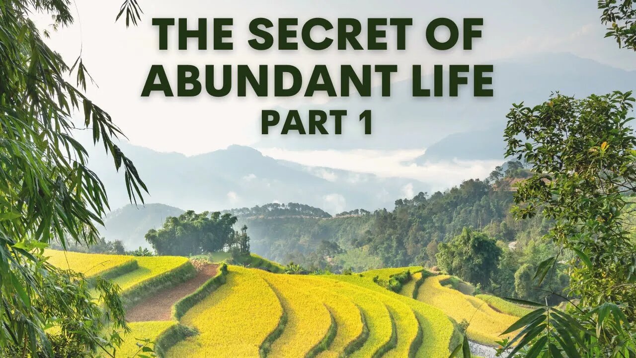 The Secret Of Abundant Life // Bishop Robinson Fondong