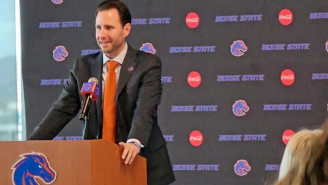 AD, Jeremiah Dickey, Introducing New Boise State Head Football Coach, Spencer Danielson