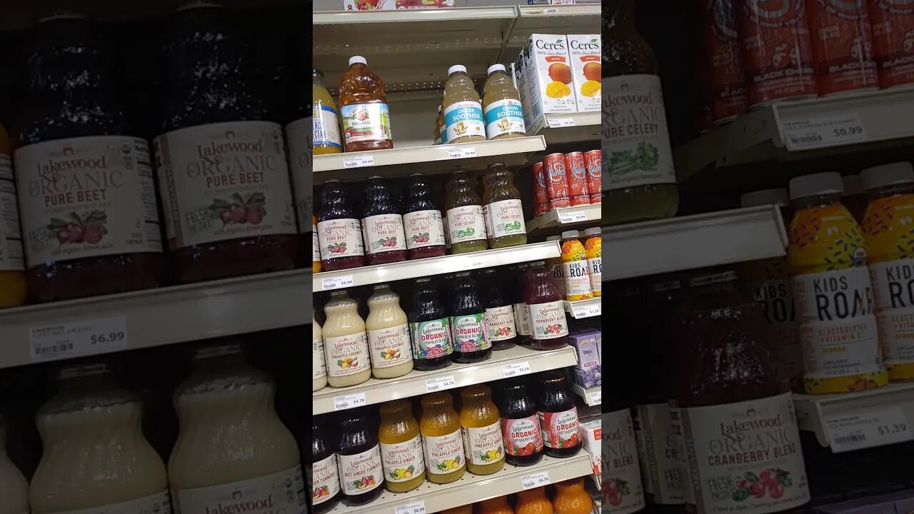 January 2, 2021 Alex Bajan von Krasnik visiting local Organic Food Market MOMS Fairfax Virginia