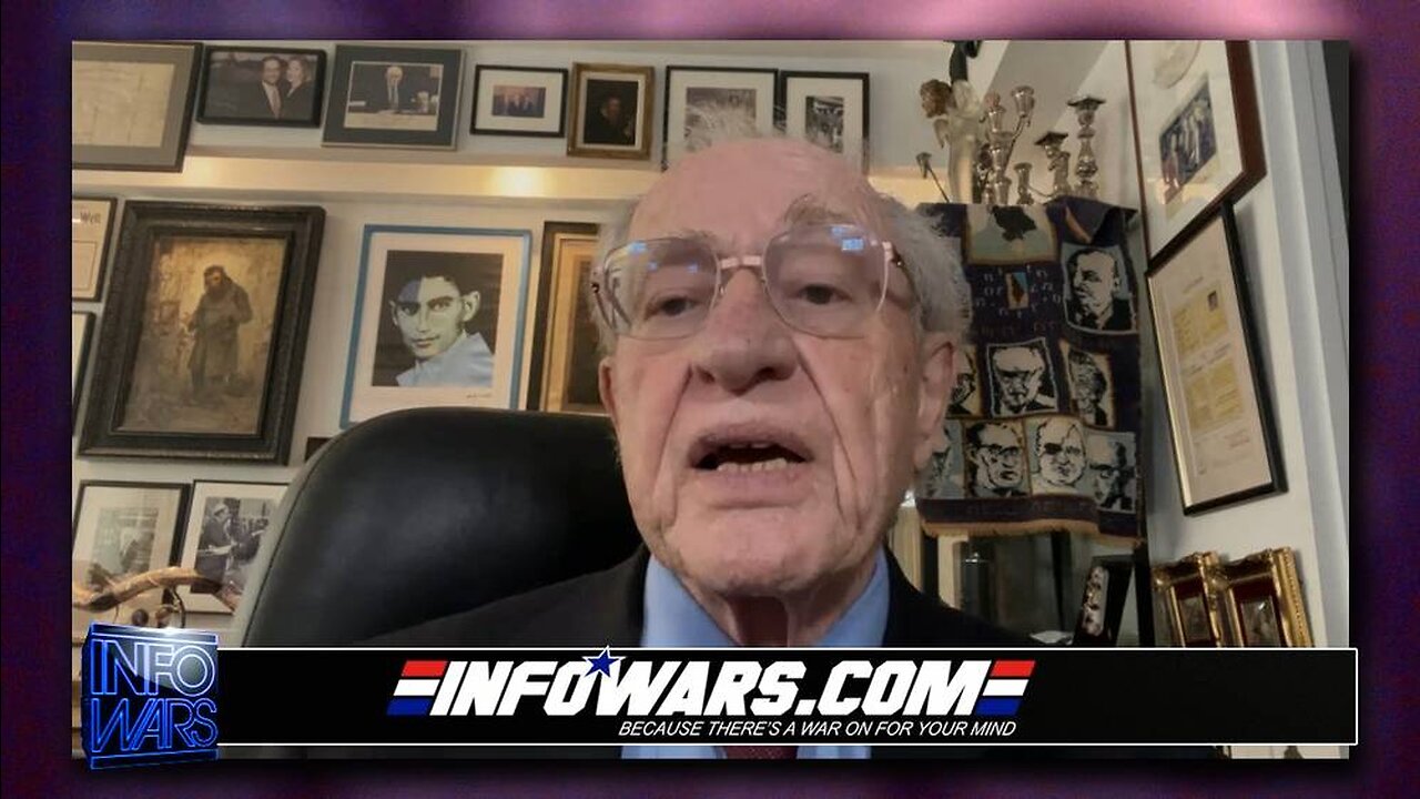 Alan Dershowitz Warns Alex Jones: Trump Indictment Threatens American Republic