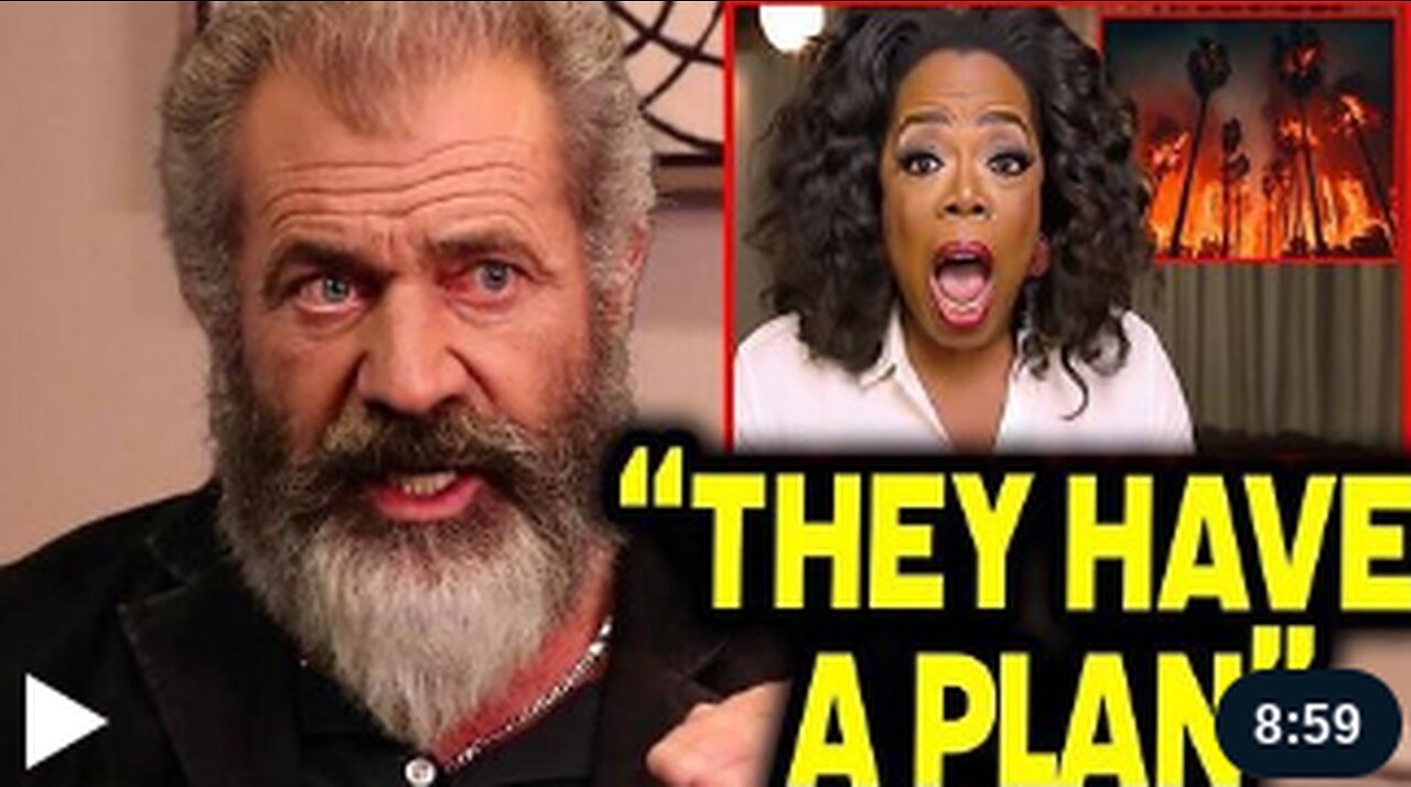 MEL GIBSON EXPOSES OPRAH WINFREY'S EVIL MAUI PLAN