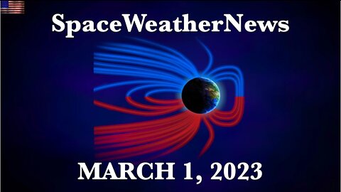 M8 Solar Flare, Coronal Hole, Theory of Relativity | S0 News Mar.1.2023