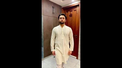 Effortless style in Shalwar Kameez. 🌿