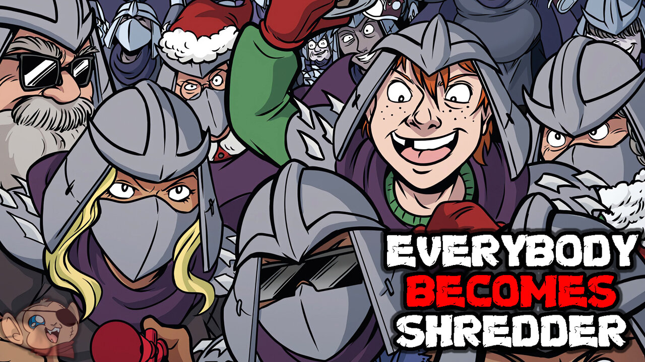 The Turtles Attack a Bunch of Civilians Who Are Cosplaying as Shredder