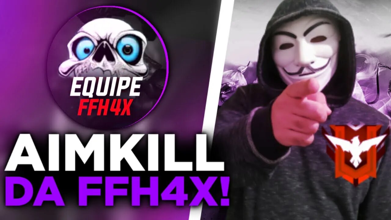 URGENTE - FREE FIRE AIMKILL - EQUIPE MADAME FFH4X MOD DO JOEL - HACKUDO GAMER