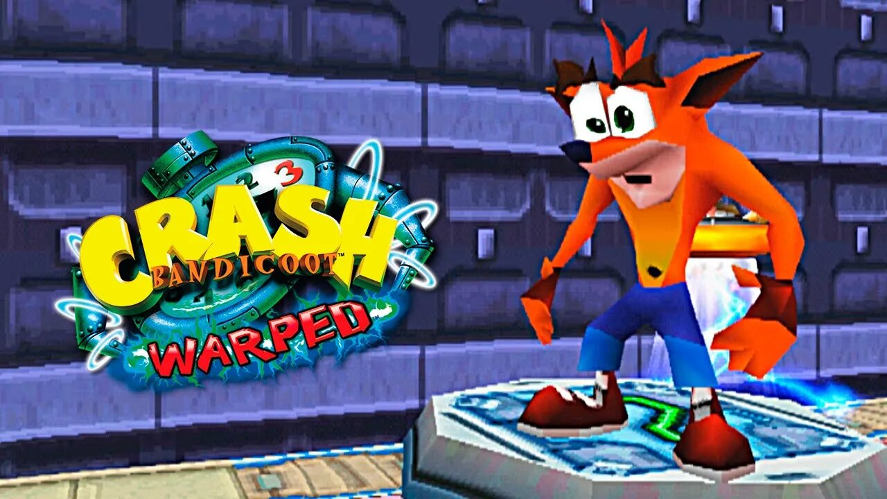 CRASH BANDICOOT 3 WARPED (PS1) #11 - Tell No Tales & Future Frenzy! (Dublado em PT-BR)