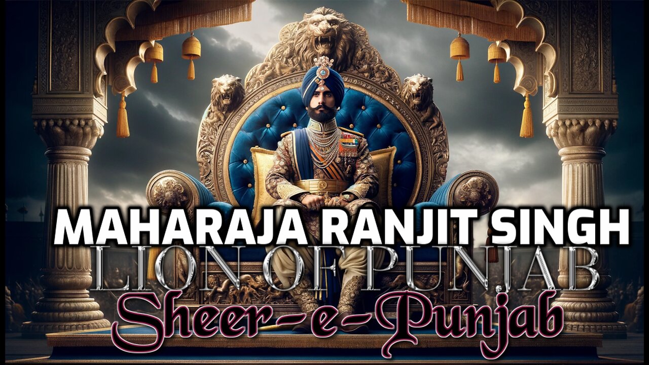 SIKH MAHARAJA RANJIT SINGH | LION OF PUNJAB | KHALSA EMPIRE #sikhhistory #sikhism #gurugobindsinghji