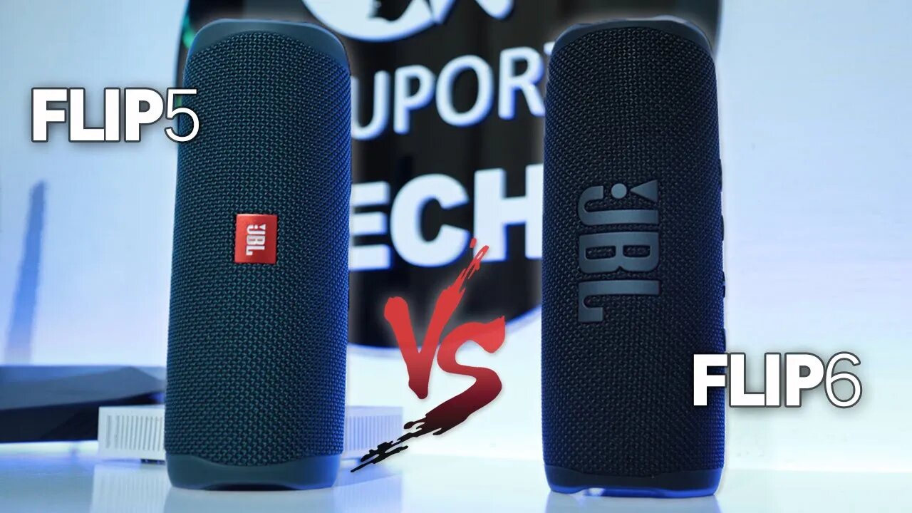 JBL Flip 5 vs JBL Flip 6 - QUAL DELAS VOCÊ DEVE COMPRAR? (COMPARATIVO)