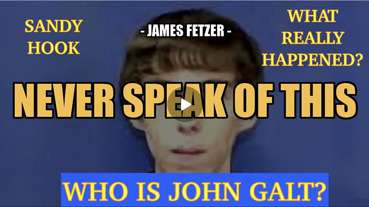 SANDY HOOK- THE REAL STORY AS TOLD BY JAMES FETZER. U WILL NOT BELIEVE THIS SHIT. TY JGANON, SGANON