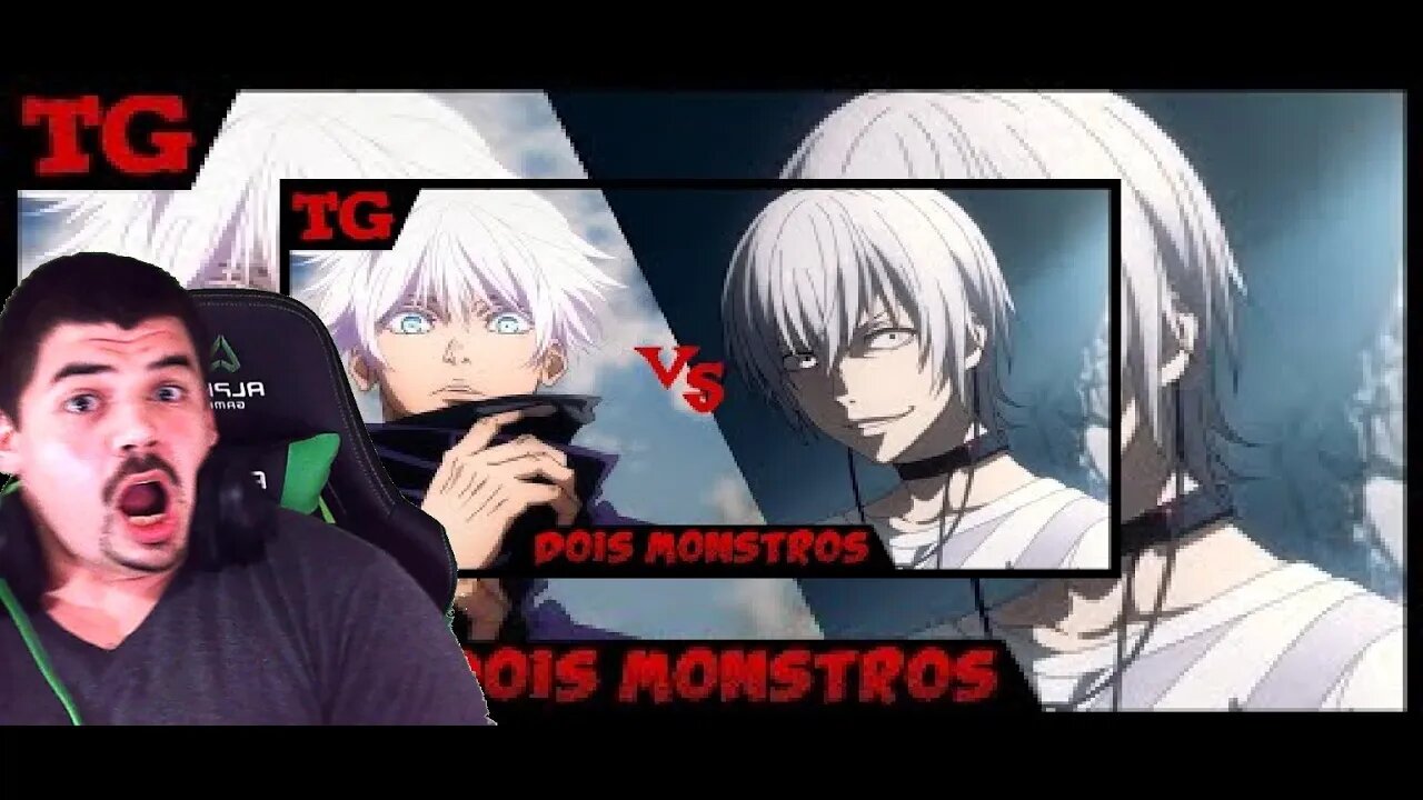 React Gojo vs Accelerator Quem Ganha - Tio Gazu Oficial - Melhor do mundo