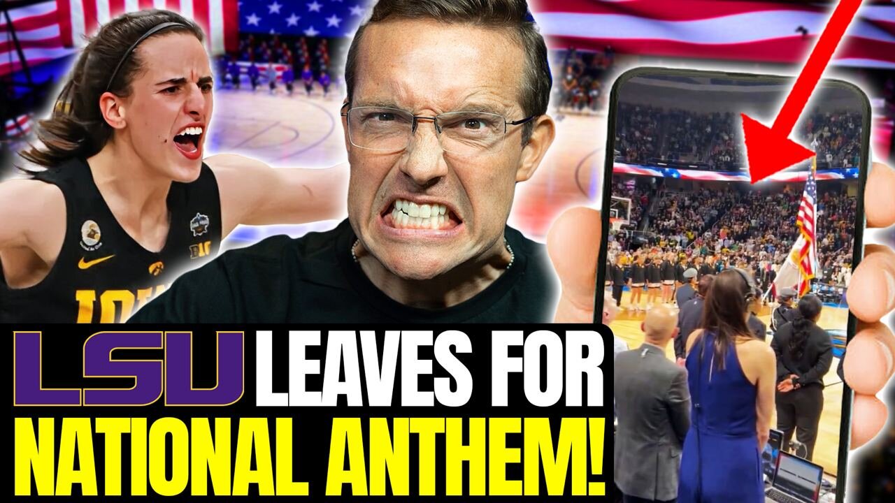 Instant KARMA: LSU Basketball Team SKIPS National Anthem Gets DESTROYED By Iowa For DISGRACING USA🇺🇸