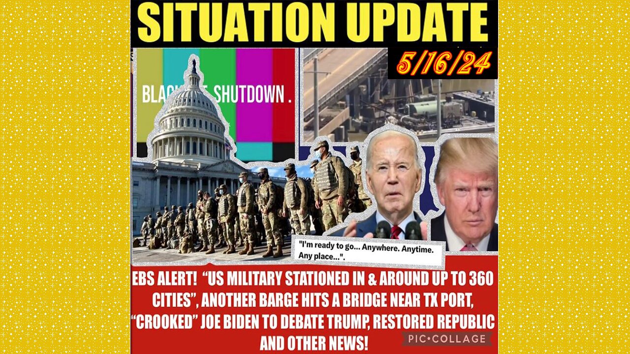 SG Anon. Juan O Savin ~ Situation Update 5/16/24 ~ Restored Republic > Judy Byington- Q+ White Hats