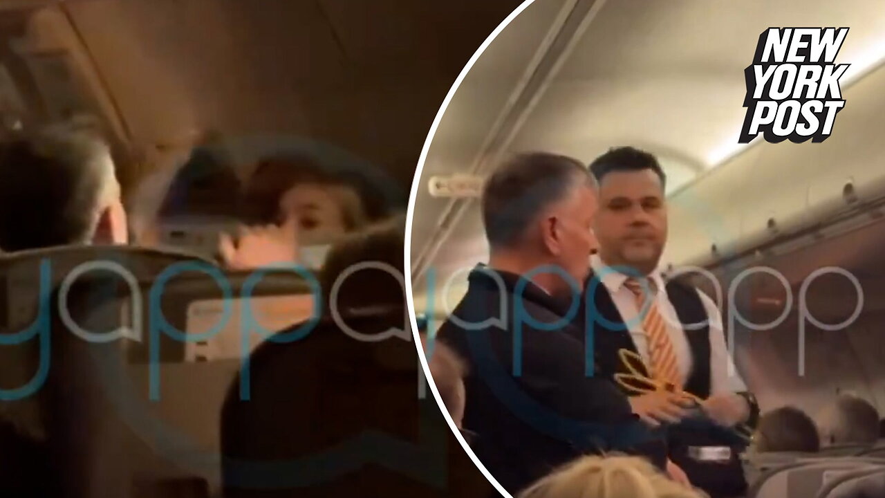 Shocking video captures passengers screaming, forcing flight to divert to Serbia