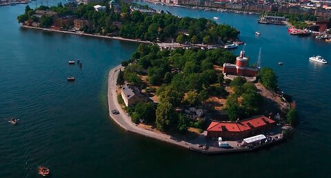 Sweden's Stockholm 4K UHD - Flying over the capital