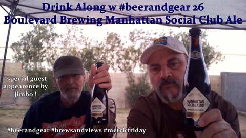 Drink Along 26 Boulevard Brewing Manhattan Social Club Ale 4/5
