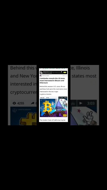 CoinGecko Reveals the US State Most Interested in Bitcoin and Ethereum #cryptomash #unitedstates