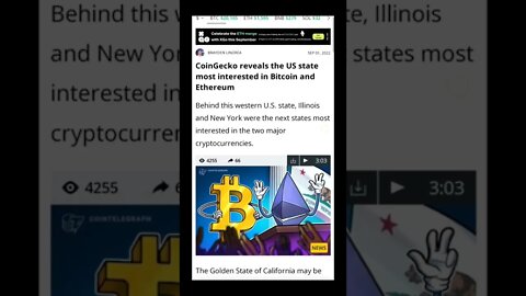 CoinGecko Reveals the US State Most Interested in Bitcoin and Ethereum #cryptomash #unitedstates