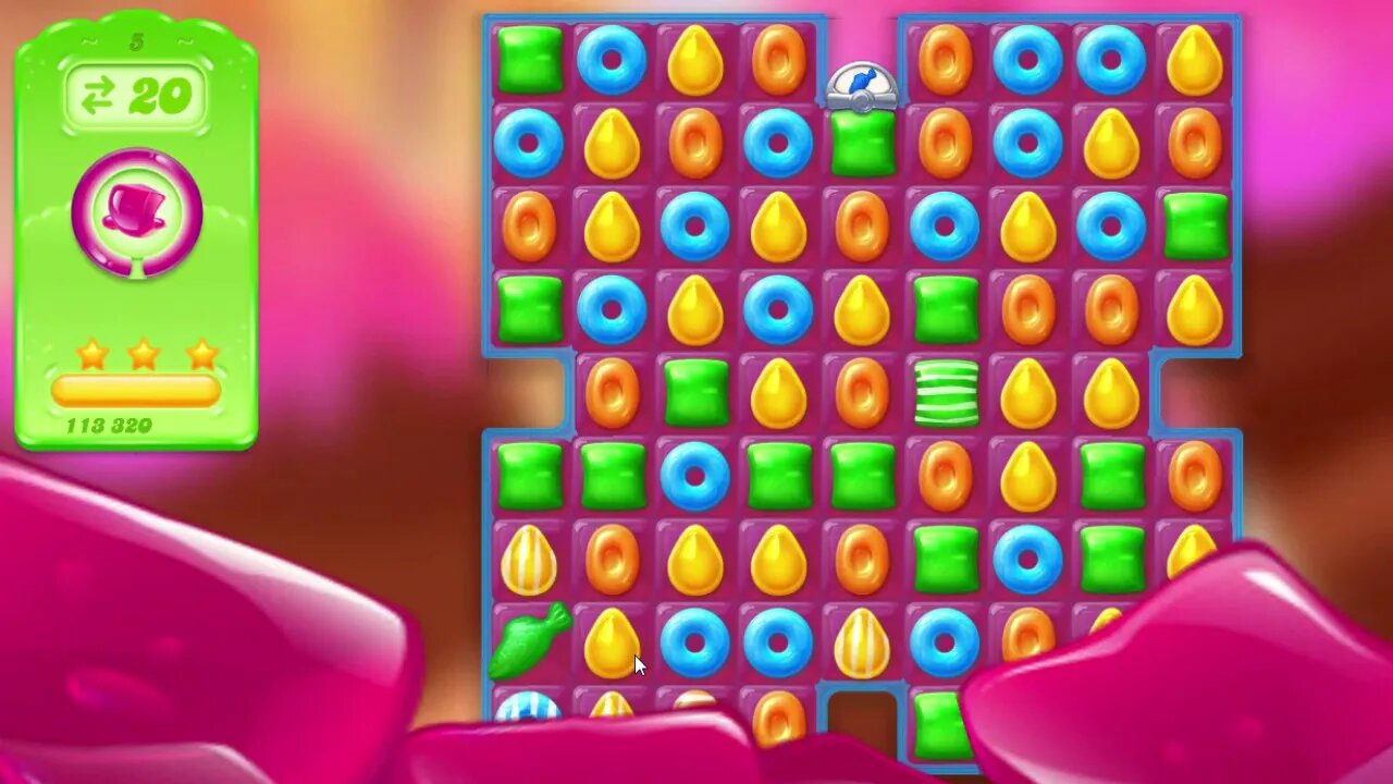 Candy Crush Jelly Saga Level 5