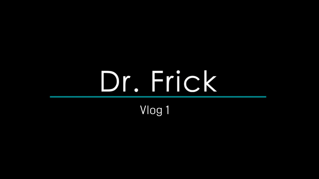 The Making of "Dr. Frick's Home for the Mentally Unique — Vlog #1