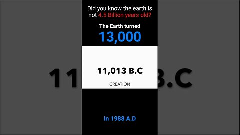 Biblical Timeline Part 1 #science #bible #jesus #god #judgmentday #entertainment #china #food #fun