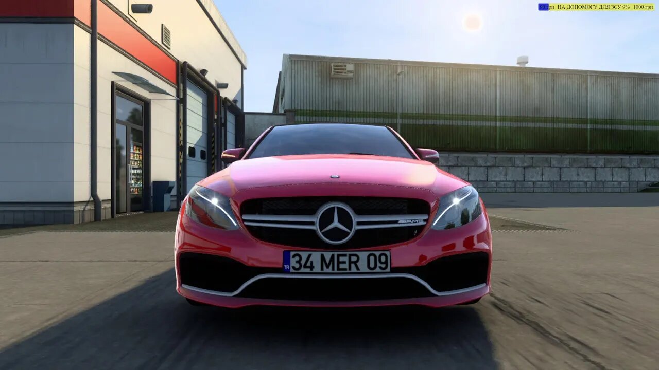 Mercedes - AMG c 63 S 2017- Test Drive - Euro Truck Simulator 2