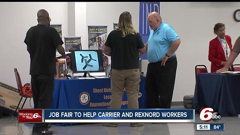 Job fair help Carrier and Rexnord workers