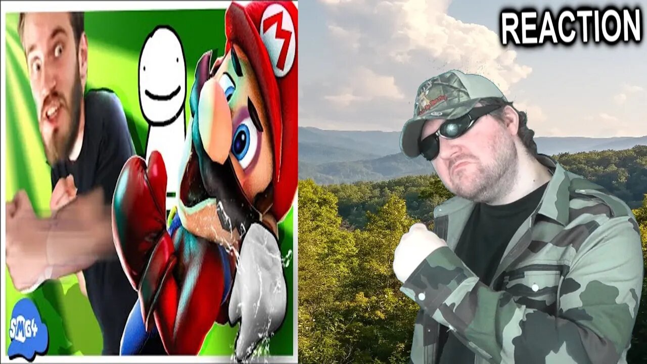 SMG4: Mario VS Youtubers REACTION!!! (BBT)