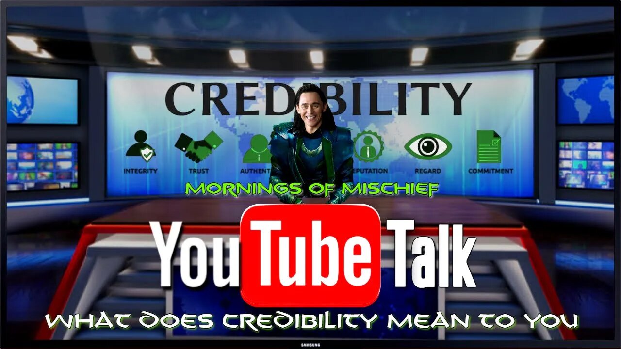 YouTube Talk - What does credibility mean to you