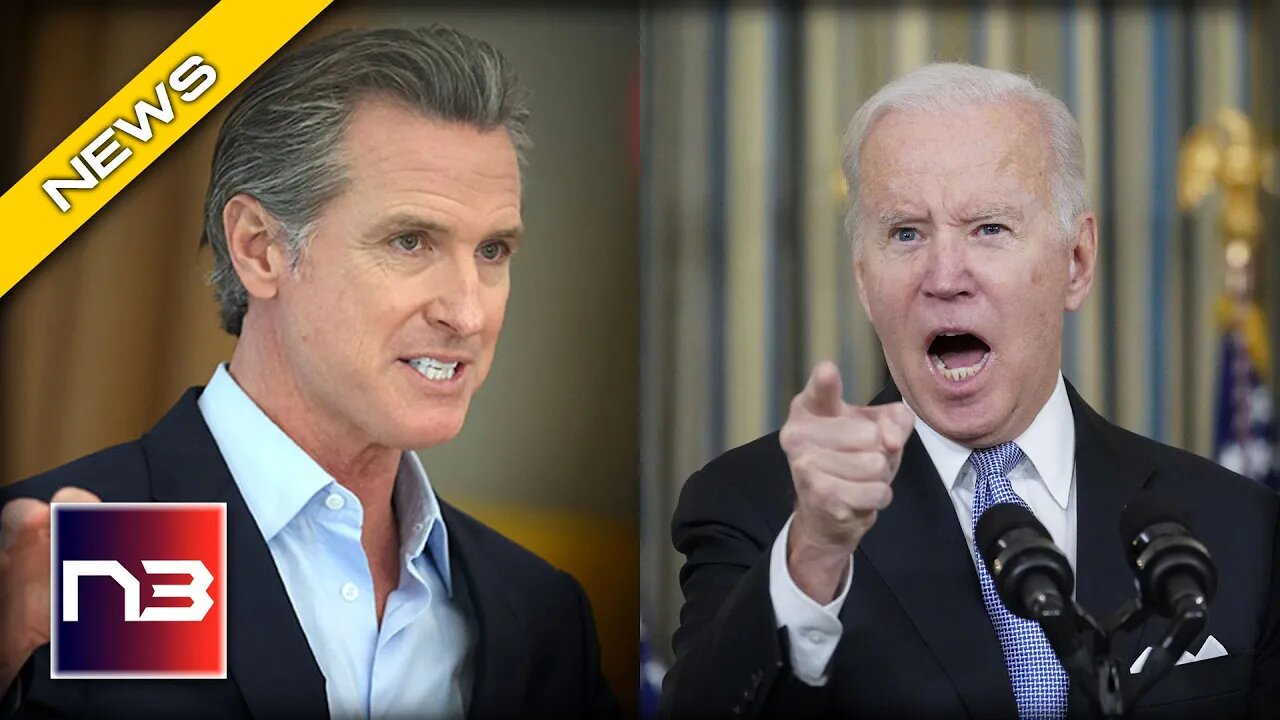 Joe Biden Just SHOCKED Newsom With This Comment - Newsom’s Future Looks Bleak!