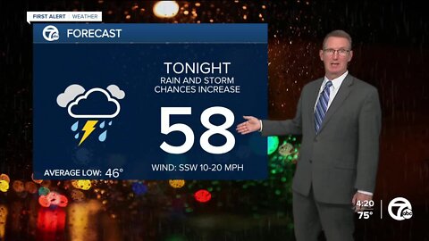Rain chances take hold