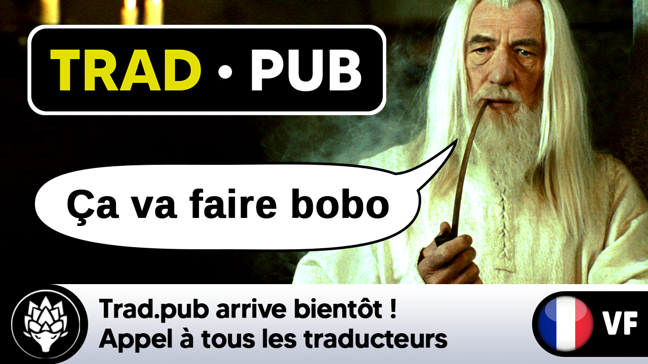 Trad.pub arrive bientôt ! 📢 Appel à tous les traducteurs et traductrices.