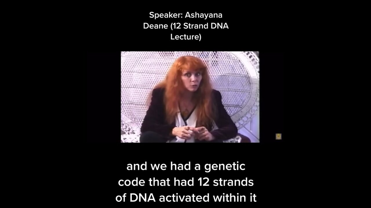 Ashayana Deane : “ We originally hold 12 strands of DNA , not 2 🧬 “