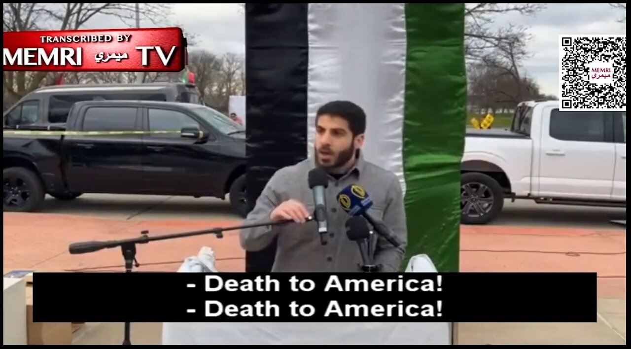 Muslims Chant 'Death to America' and 'Death to Israel'
